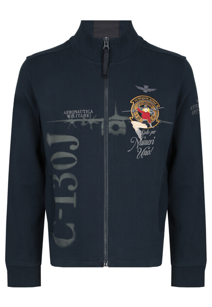 Олимпийка с вышивкой AERONAUTICA MILITARE