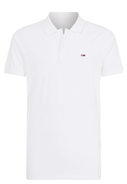Базовое хлопковое поло TOMMY HILFIGER