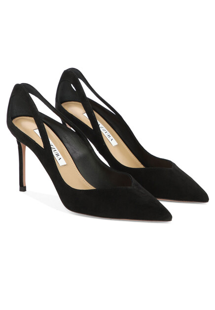 Замшевые туфли  AQUAZZURA - ИТАЛИЯ
