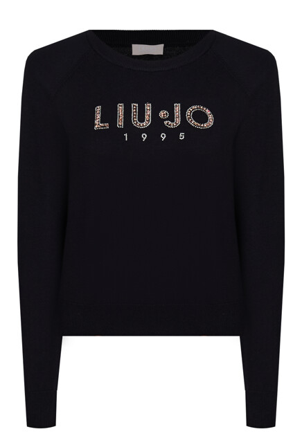 Джемпер с логотипом  LIU JO