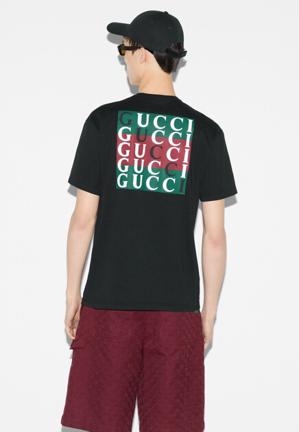 Футболка GUCCI  - Хлопок