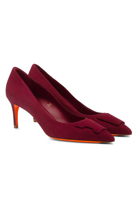 Туфли из замши  SANTONI - ИТАЛИЯ