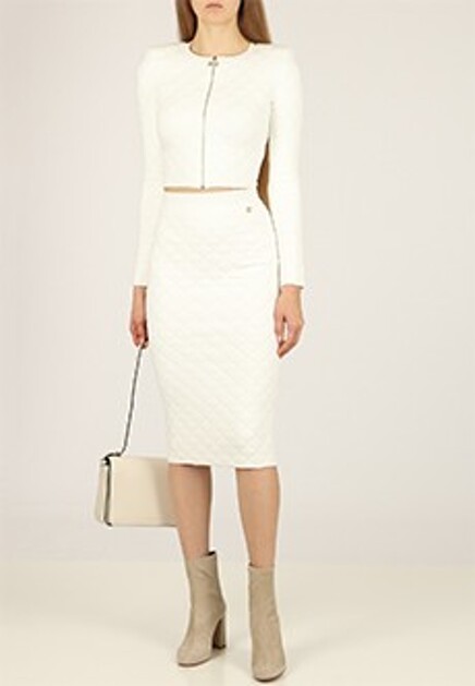 Короткий кардиган на молнии ELISABETTA FRANCHI