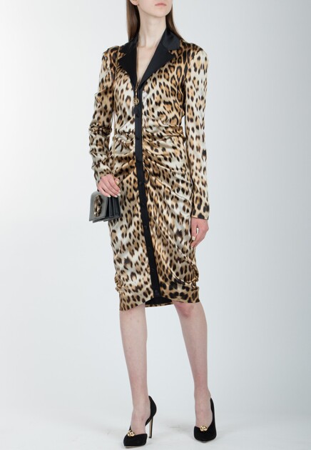 Платье ROBERTO CAVALLI  - Шелк