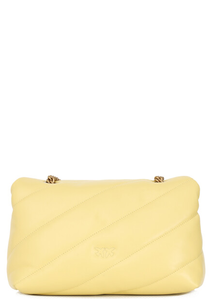 Желтая сумка CLASSIC LOVE BAG PUFF 
 PINKO - ИТАЛИЯ