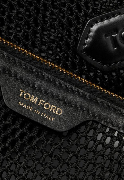 Сумка TOM FORD  - Текстиль - цвет черный