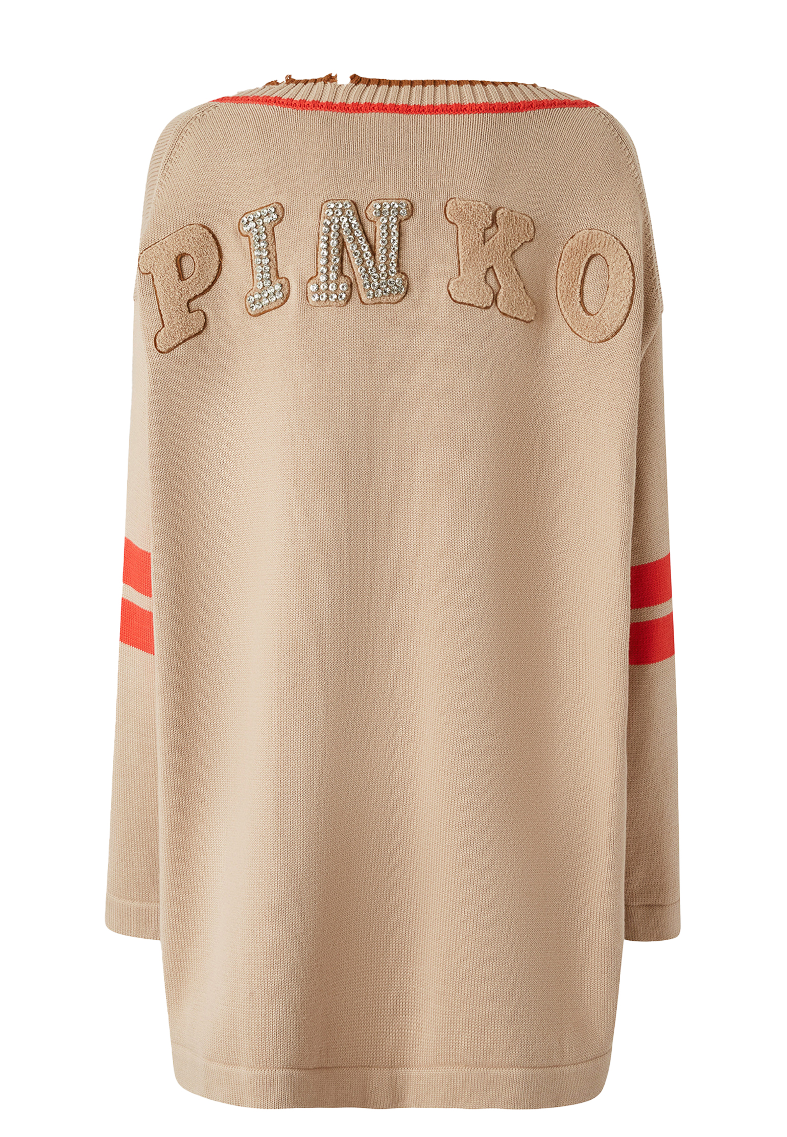 Кардиган с вышивкой и аппликацией PINKO - ИТАЛИЯ