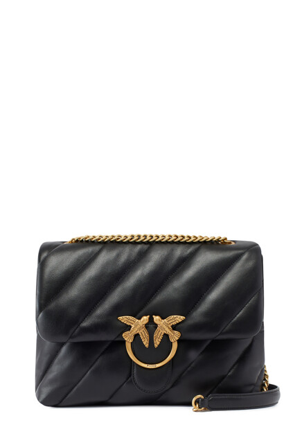 Сумка Big Love Bag Puff из мягкой кожи наппа  PINKO