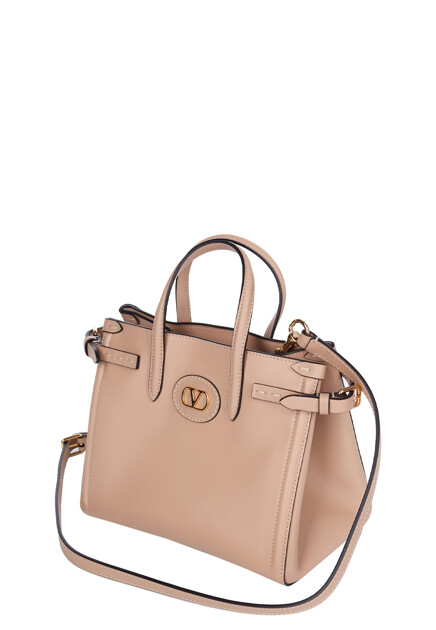 Сумка VALENTINO  - Кожа - цвет розовый