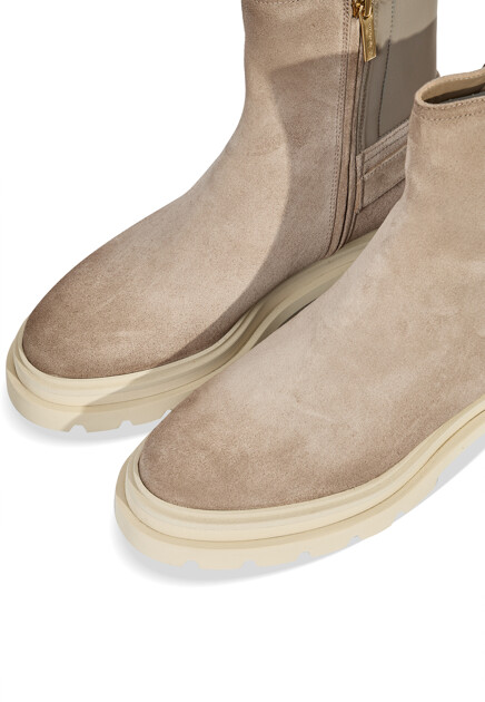 Ботинки SANTONI  - Замша - цвет серый