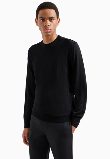 Джемпер EMPORIO ARMANI  - Шерсть, Лиоцелл