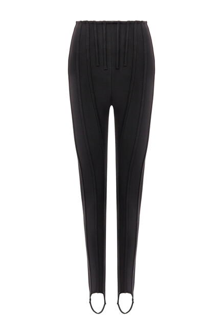 Легинсы со штрипками MUGLER