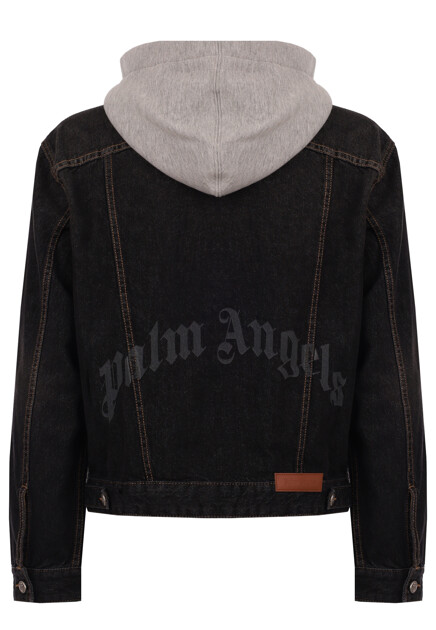 Джинсовая куртка с капюшоном PALM ANGELS - ИТАЛИЯ