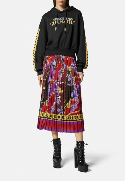 Худи с логотипом  VERSACE JEANS COUTURE - ИТАЛИЯ