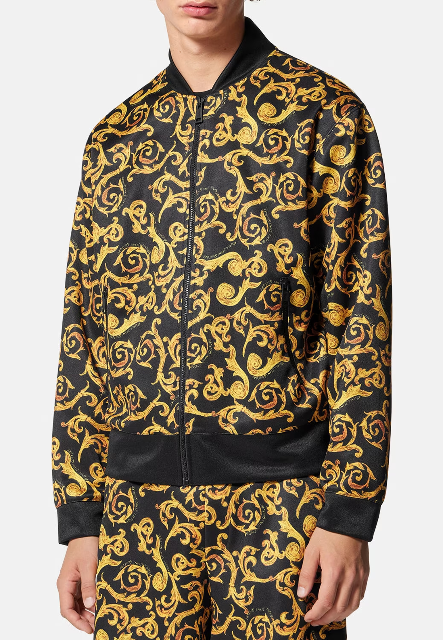 Олимпийка VERSACE JEANS COUTURE  - Полиэстер - цвет золотой