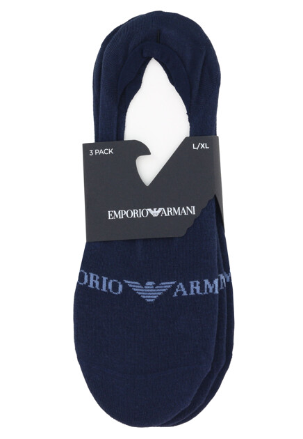 Носки-следки с логотипом  EMPORIO ARMANI Underwear