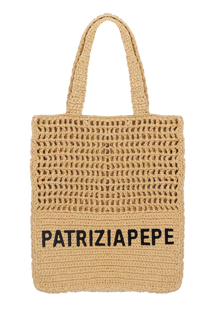 Сумка из рафии  PATRIZIA PEPE