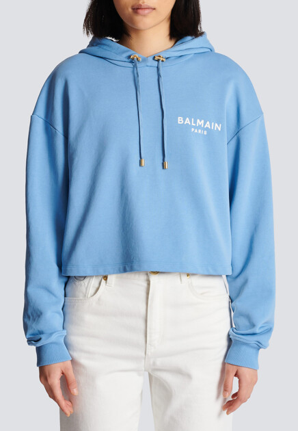 Укороченная худи BALMAIN - ФРАНЦИЯ