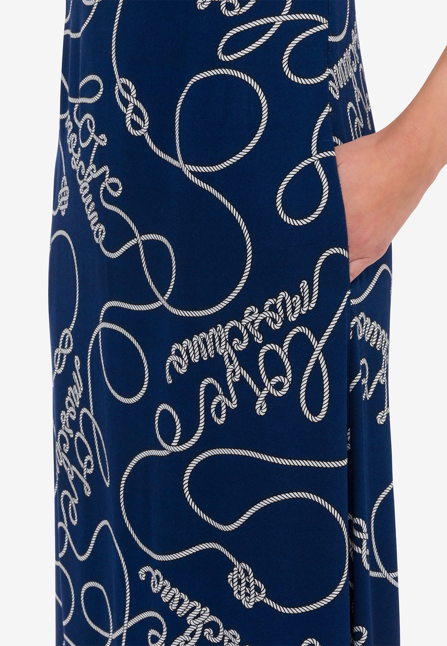 Сарафан MOSCHINO Love  - Вискоза - цвет синий