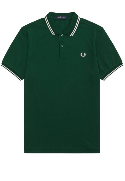 Поло с вышитым логотипом  FRED PERRY