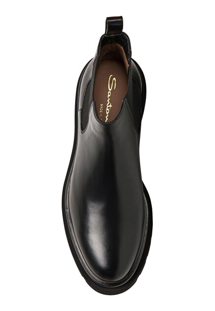 Сапоги SANTONI  - Кожа - цвет черный