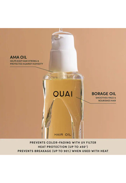 Масло для волос OUAI  - цвет белый