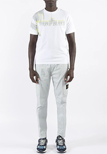 Футболка с принтом  STONE ISLAND