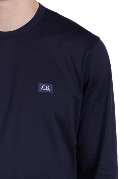 Хлопковый лонгслив C.P. COMPANY