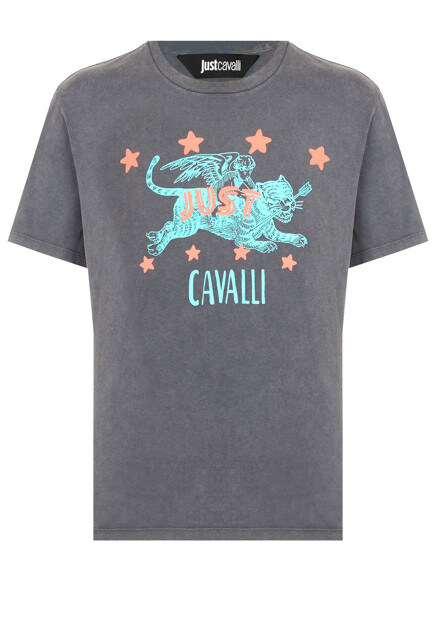 Футболка с принтом  JUST CAVALLI