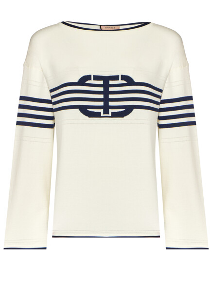 Джемпер из смесовой вискозы TWINSET Milano