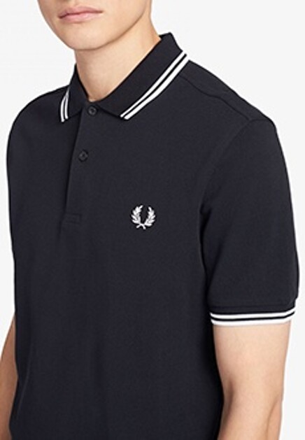 Хлопковое поло FRED PERRY