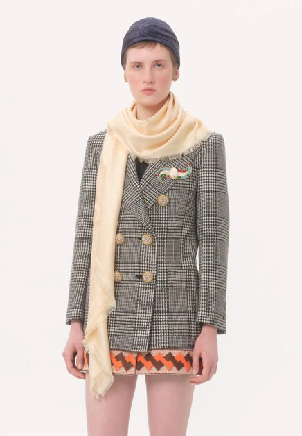 Платок VALENTINO  - Шерсть, Шелк