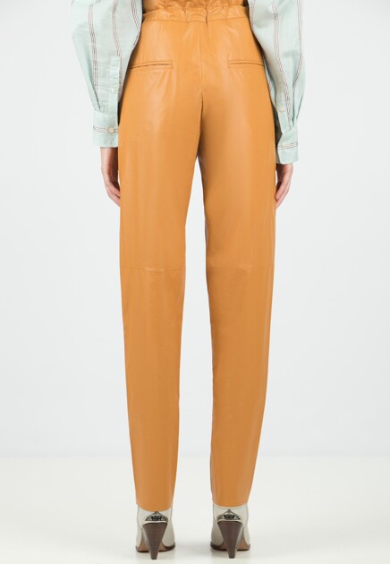 Брюки ISABEL MARANT  - Модал - цвет коричневый