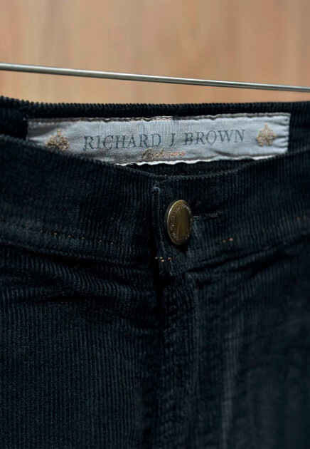 Брюки из хлопкового вельвета и кашемира RICHARD J. BROWN