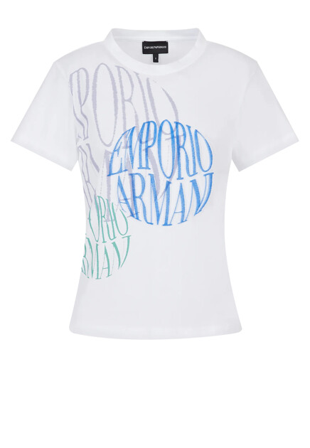 Футболка с логотипом EMPORIO ARMANI