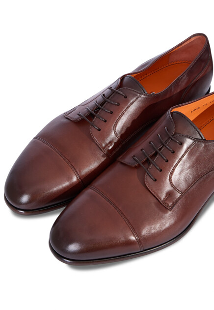 Дерби SANTONI  - цвет коричневый