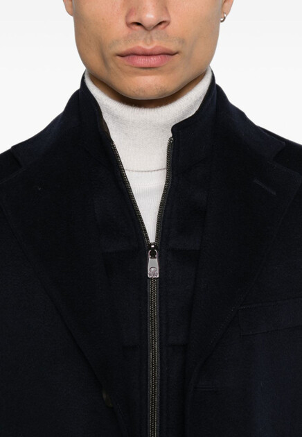 Пальто CORNELIANI  50 размера - цвет синий