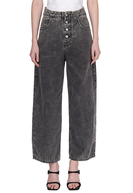 Джинсы MM6 Maison Margiela  - Хлопок - цвет серый