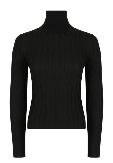Водолазка из тонкой шерстяной пряжи ALLUDE