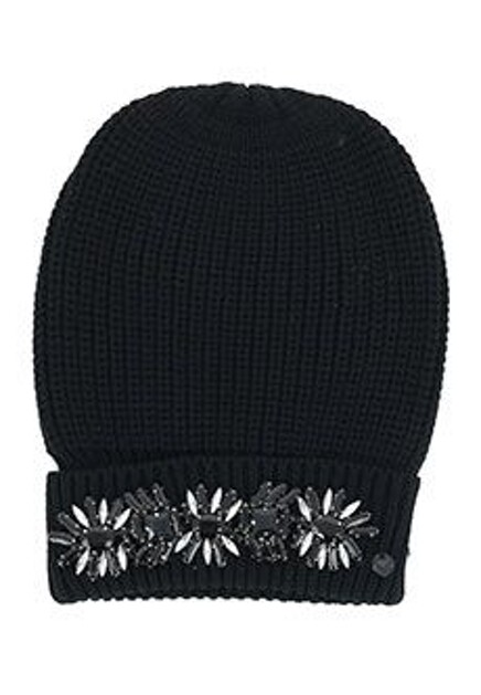 Черная шапка ARMANI JEANS