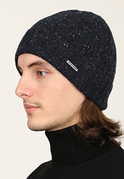 Шапка-бини из смесовой шерсти STETSON