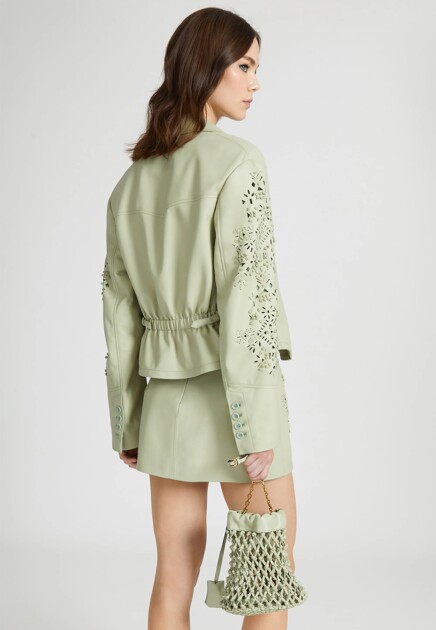 Жакет ERMANNO SCERVINO  - Кожа
