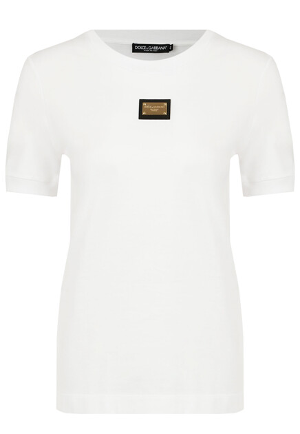 Футболка из хлопка  DOLCE&GABBANA