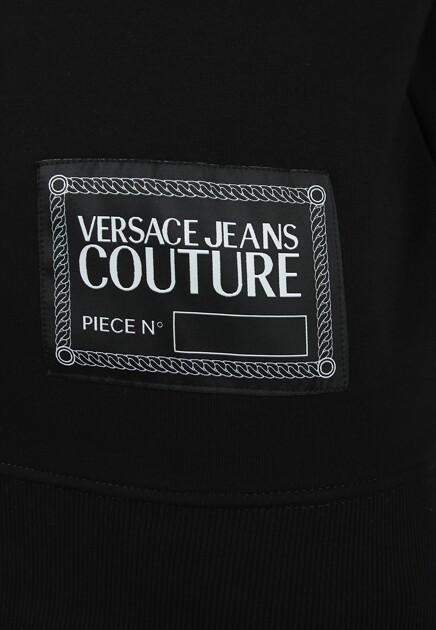 Худи VERSACE JEANS COUTURE  - Хлопок - цвет черный