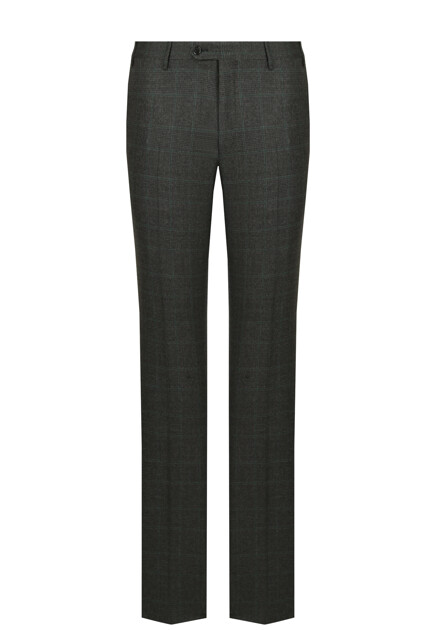 Костюм в клетку из тонкой шерсти CORNELIANI