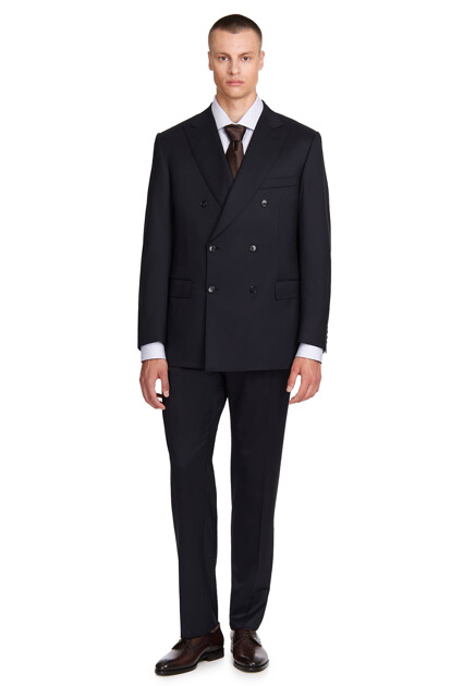 Костюм BRIONI  - Шерсть - цвет синий
