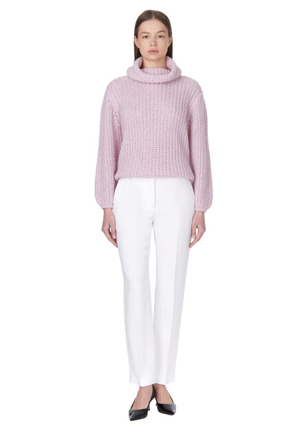 Брюки зауженного кроя  ERMANNO SCERVINO - ИТАЛИЯ