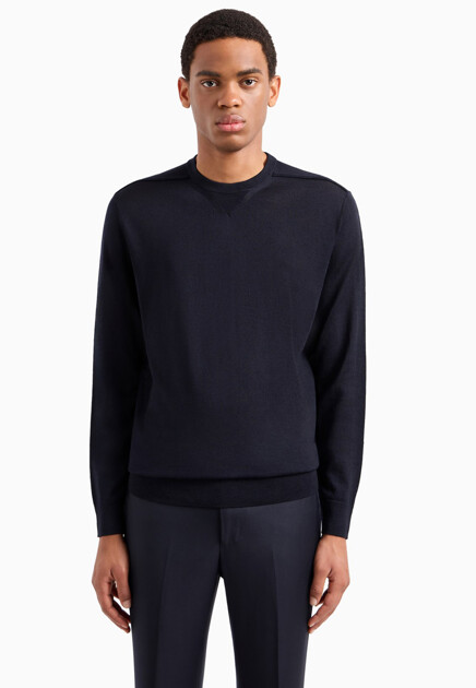 Джемпер EMPORIO ARMANI  - Шерсть, Лиоцелл