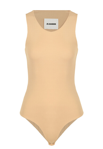 Боди из смесовой вискозы  JIL SANDER