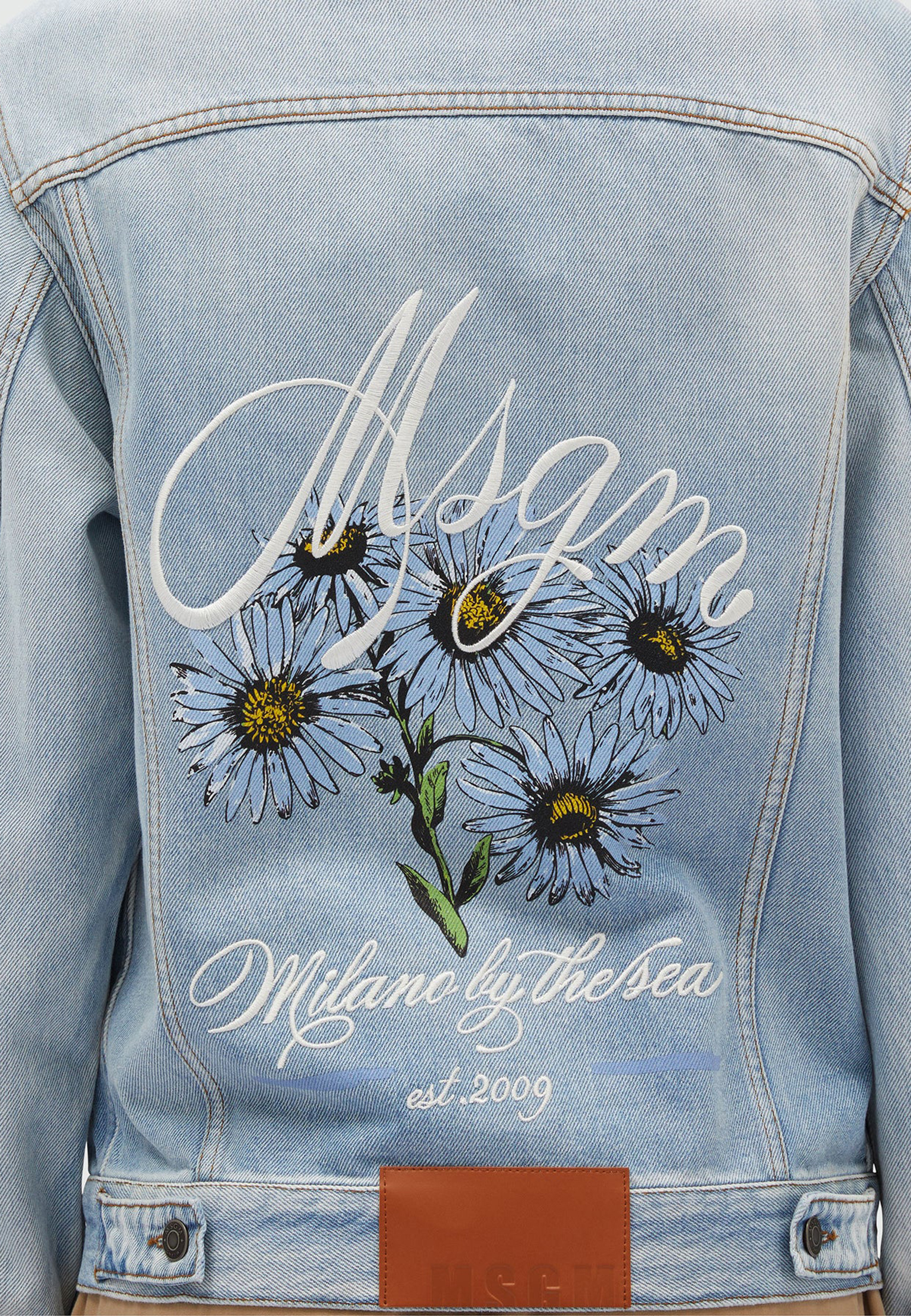 Джинсовая куртка MSGM 188191